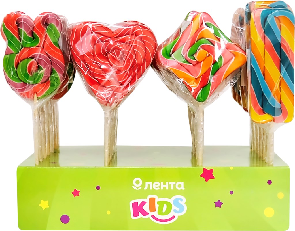 Карамель леденцовая Лента Kids на палочке 30 г