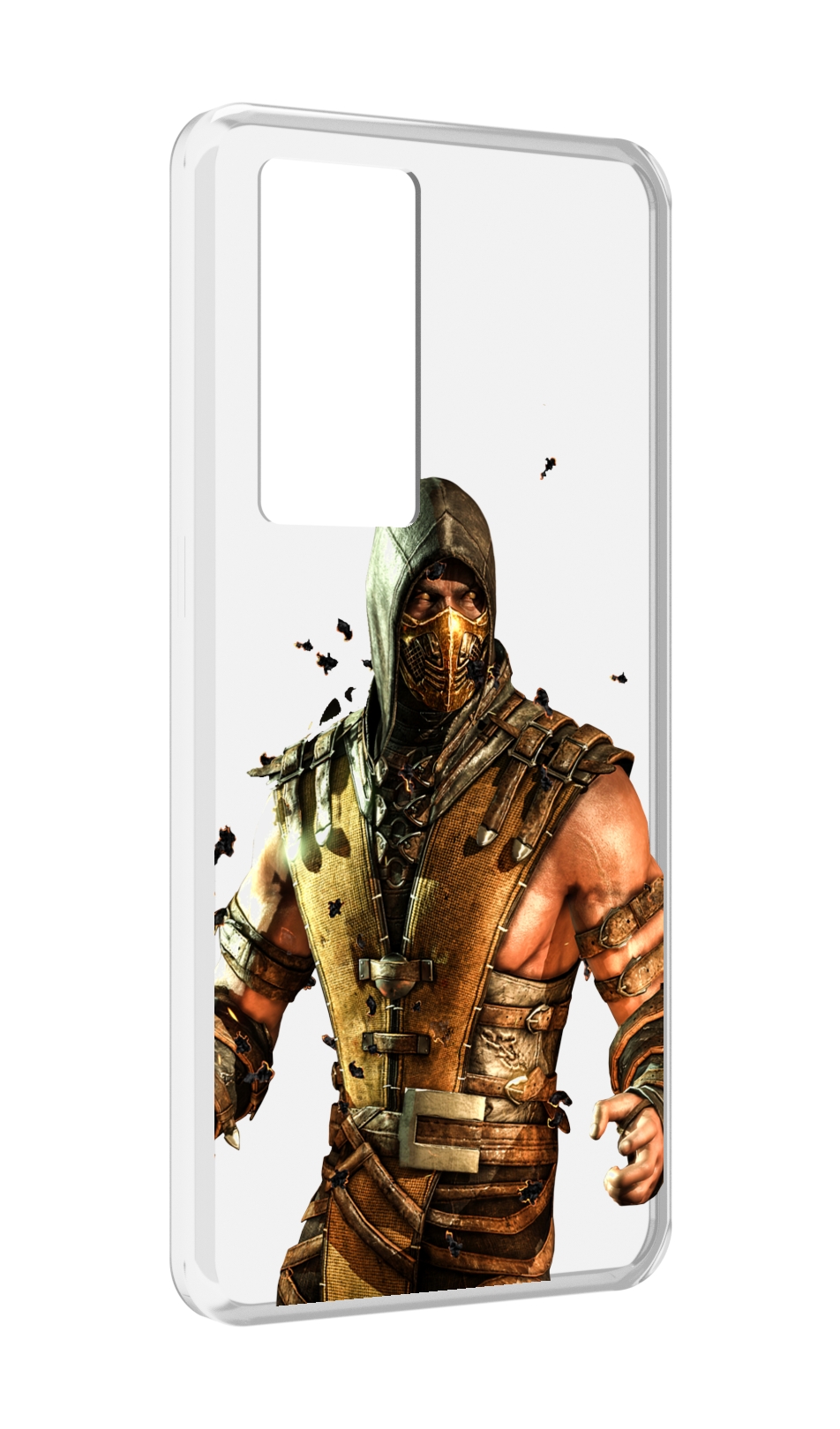 

Чехол MyPads Mortal Kombat scorpion для Realme GT Master Explorer Edition, Прозрачный, Tocco