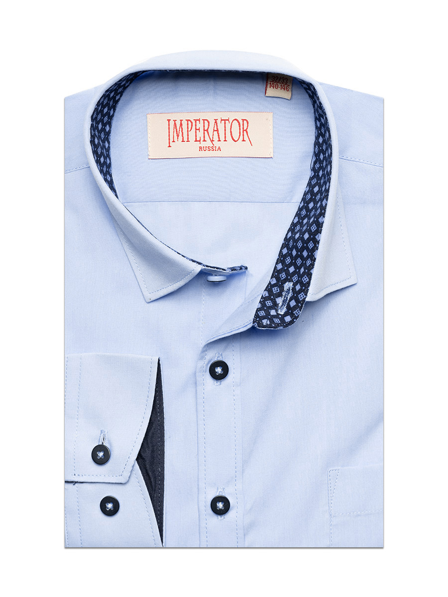 

Рубашка детская Imperator Cashmere Blue-26/1 цв.голубой р.152, Cashmere Blue-26/1