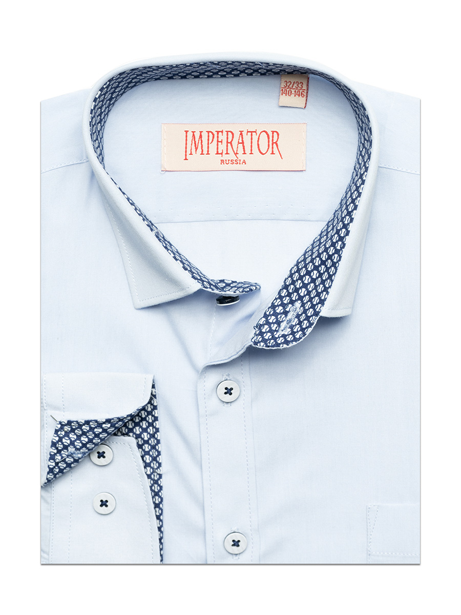 

Рубашка детская Imperator Dream Blue-26/1 цв.голубой р.152, Dream Blue-26/1