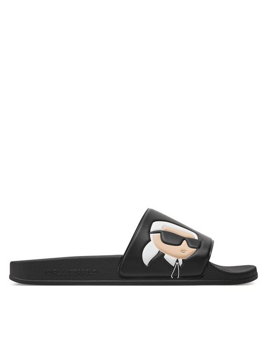 

Сланцы мужские Karl Lagerfeld KL70005N черные 43 EU, Черный, KL70005N