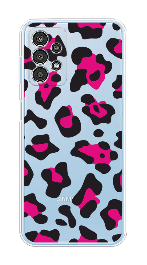 

Чехол на Samsung Galaxy A13 4G "Pink cow spots", Черный;розовый, 2104850-1