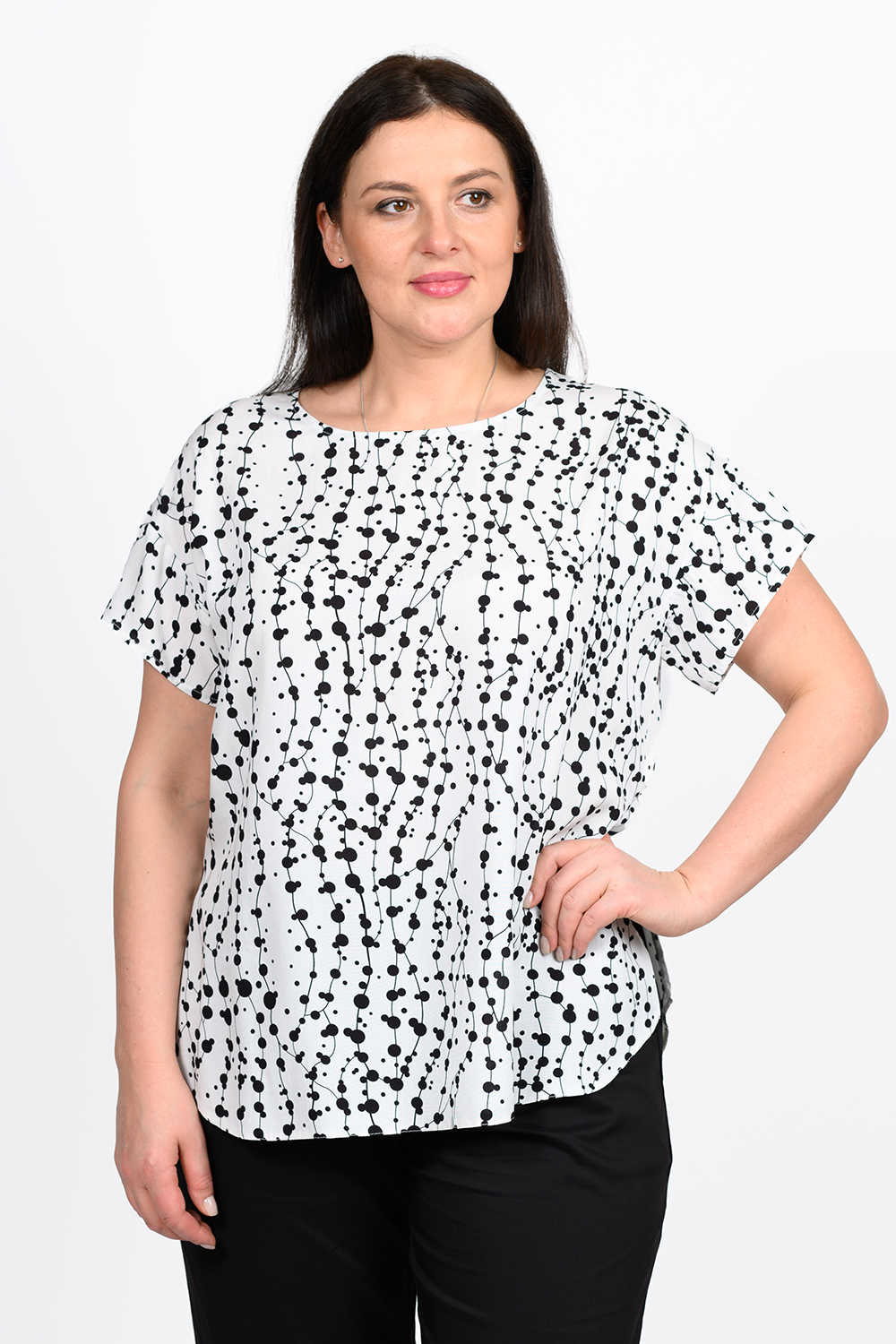 

Блуза женская SVESTA C2856/3 белая 54 RU, Белый, C2856/3