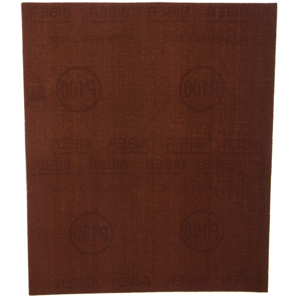 Шкурка шлифовальная на тканевой основе (10 пачек по 10 листов; 230х280 мм; Р100) Biber 706