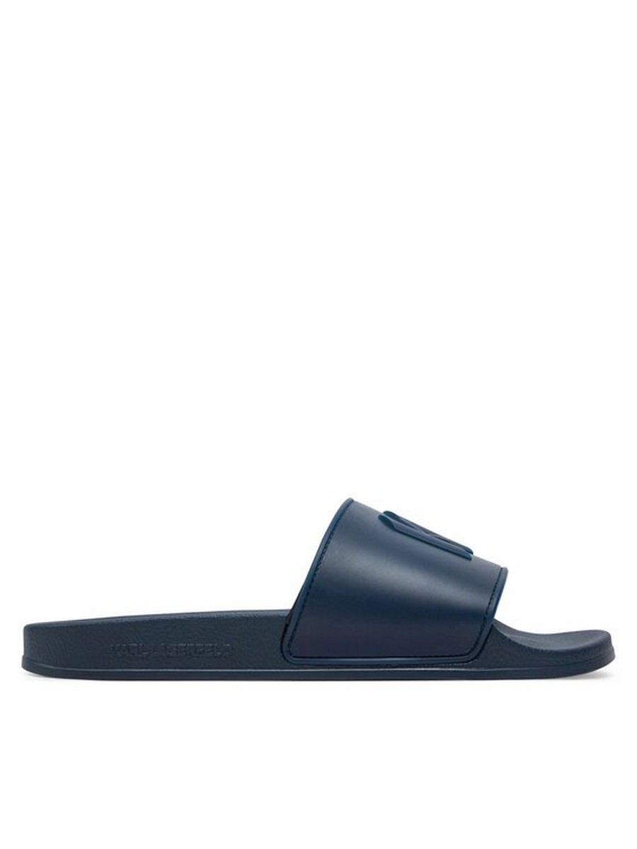 

Сланцы мужские Karl Lagerfeld KL70015 синие 42 EU, Синий, KL70015