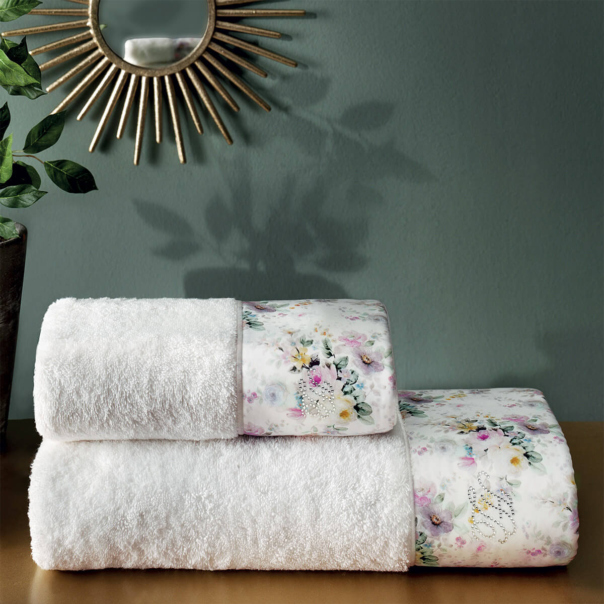 

Банное Полотенце Tivolyo home 75х150 см белый