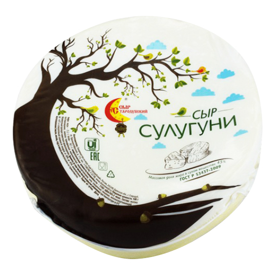 

Сыр полутвердый Стародуб Сулугуни копченый 45% БЗМЖ 300 г