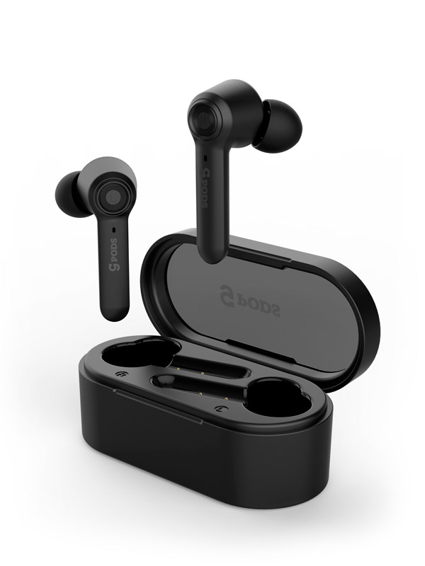 

Беспроводные наушники CaseGuru CGPods GT Black, Cgpods GT