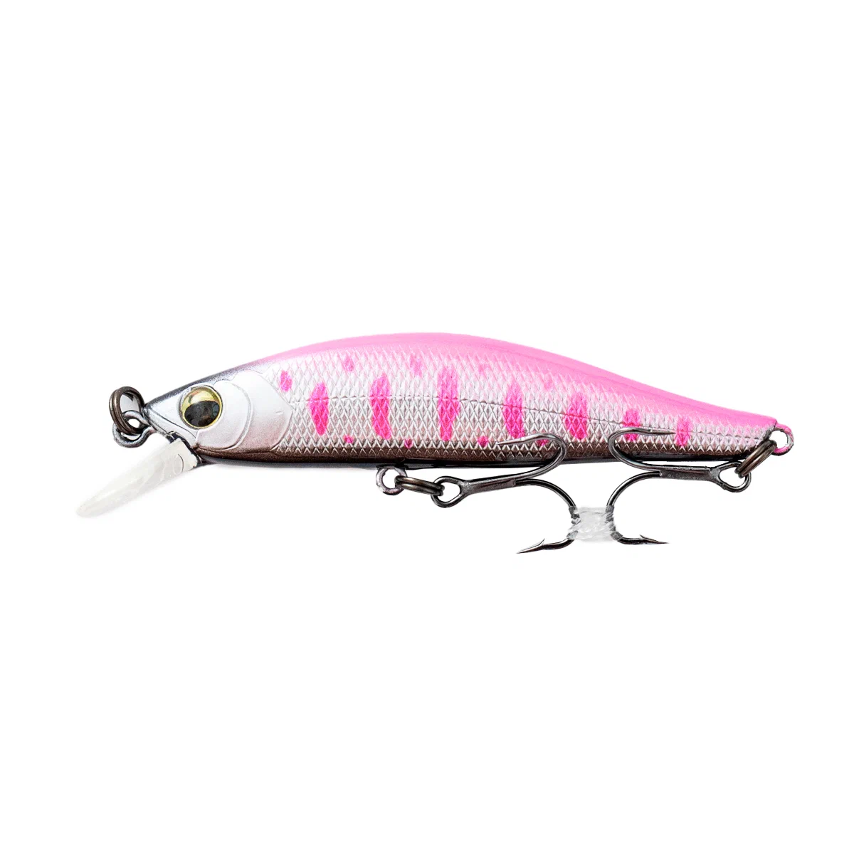 

Воблер Daiwa Silver Creek Minnow 61S PINK YAMAME, Серебристый, 0741