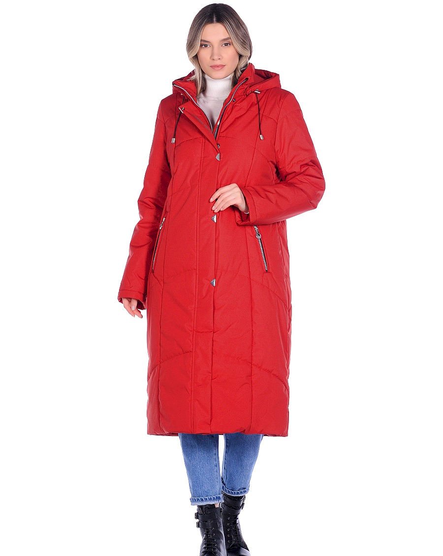 

Куртка женская Maritta 22-4018-10 красная 44 EU, 22-4018-10