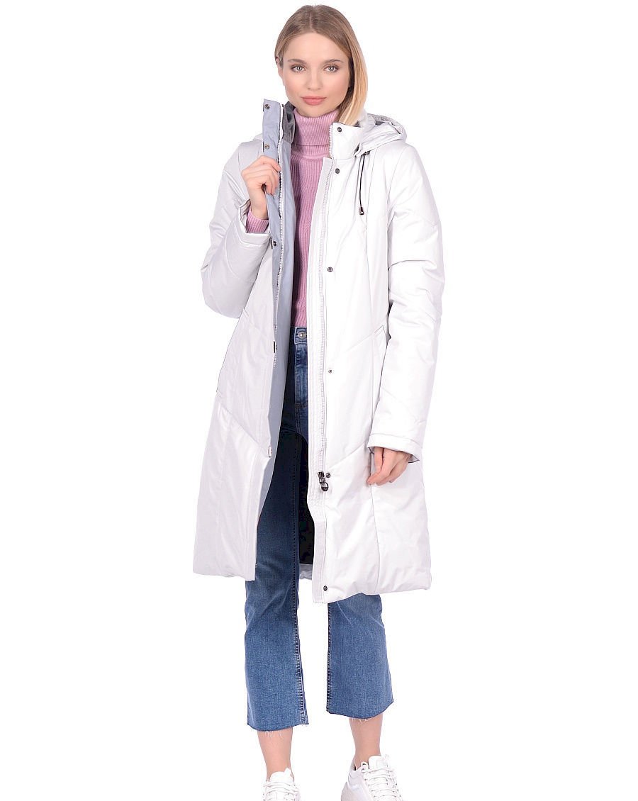 

Куртка женская Maritta 22-3006-10 белая 40 EU, 22-3006-10