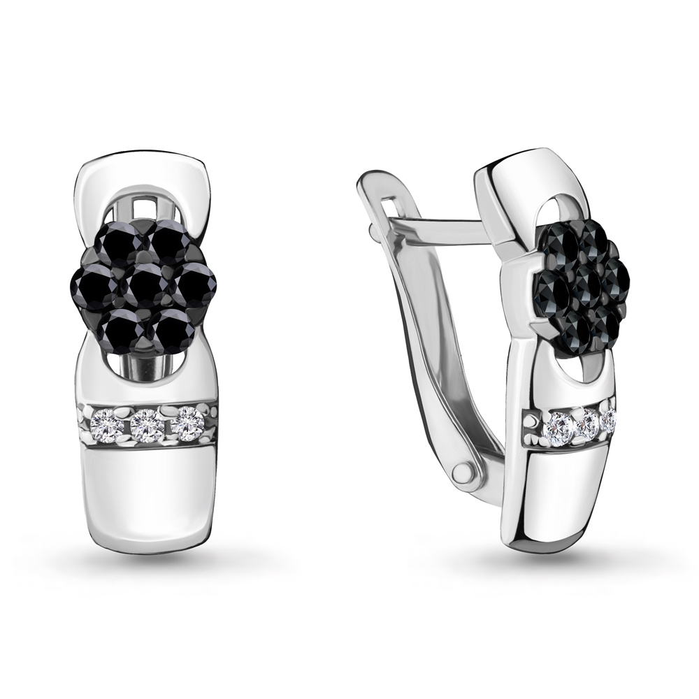

Серьги из серебра с кристаллом Aquamarine 46973АЧ_925_р, 46973АЧ_925_р