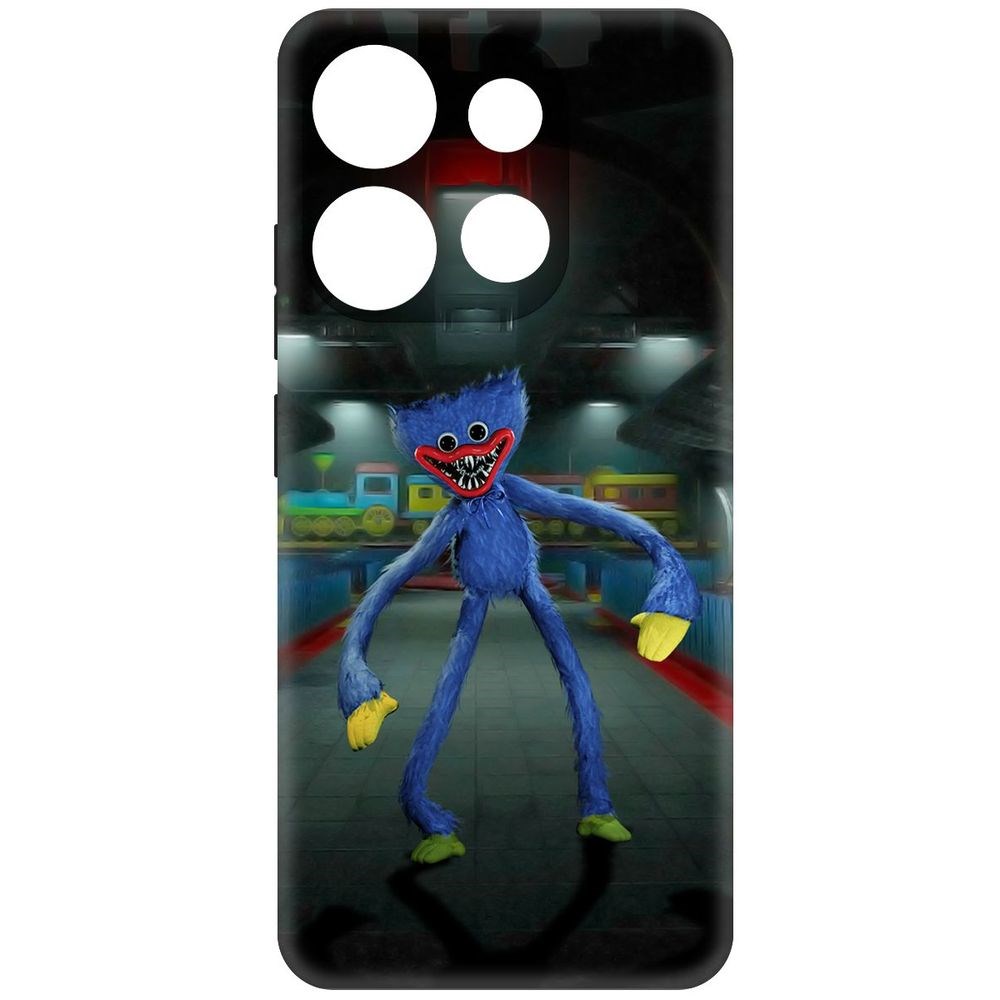 

Чехол-накладка Софт Хаги Ваги для Tecno Spark Go 2023, Черный