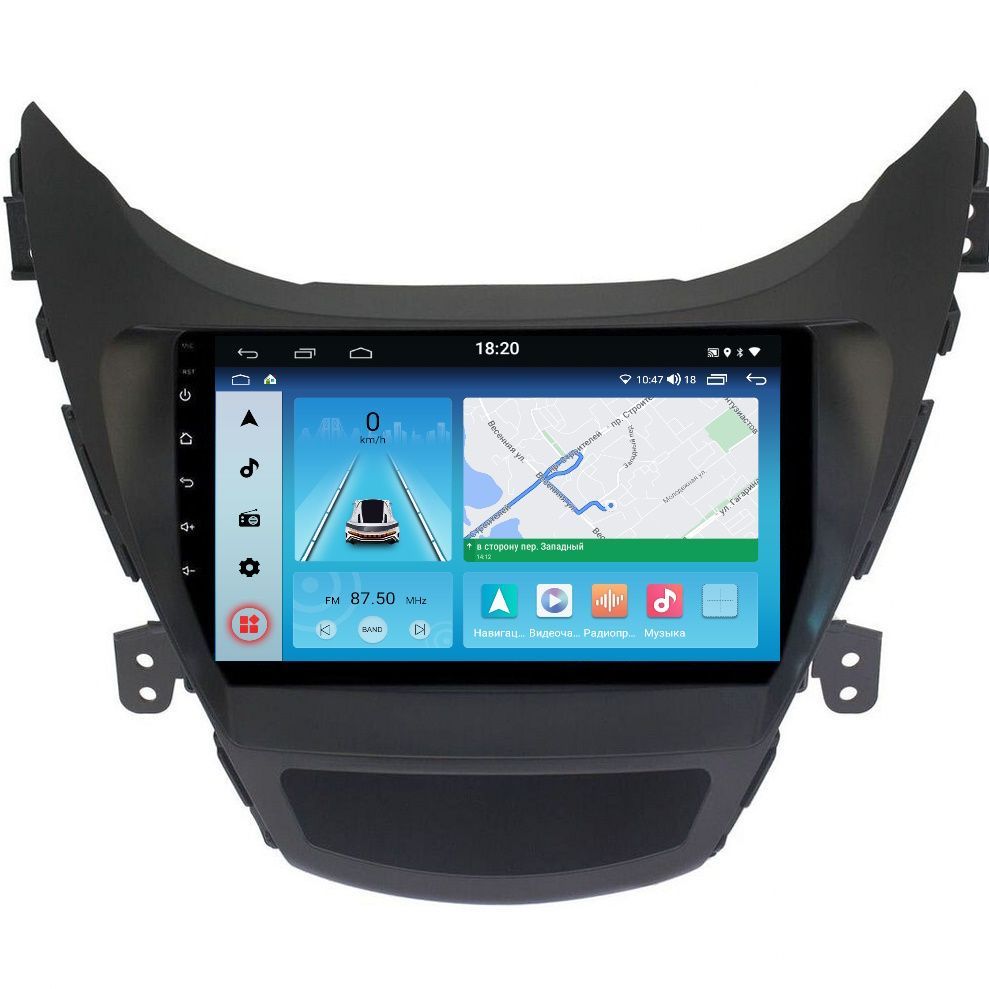 Магнитола EpicAuto T18 Hyundai Elantra 5 MD 2011-2014 - Android 13 - Процессор 8 ядер 3050000₽