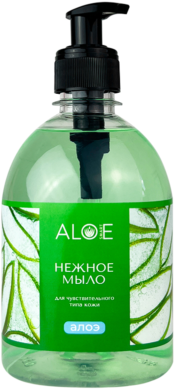 

Увлажняющее жидкое мыло ALOEsmart с экстрактом алоэ