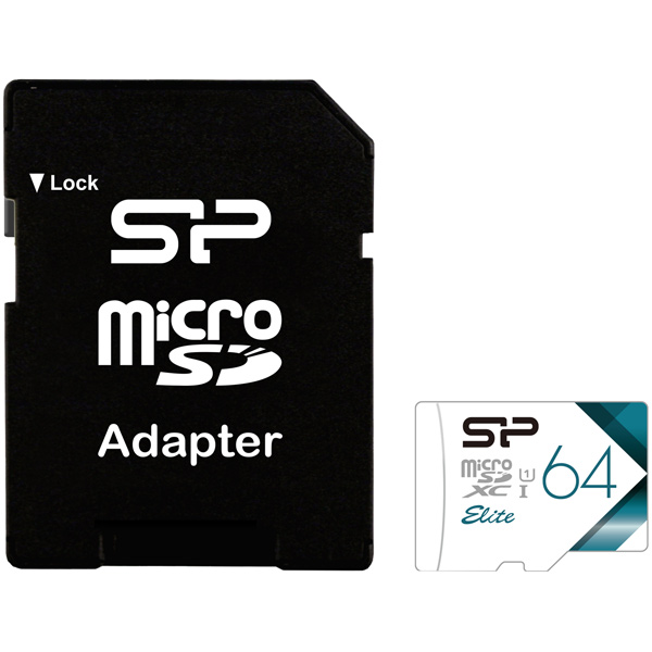 Карта памяти Silicon Power Micro SDXC SP064GBSTXBU1V21SP 64GB