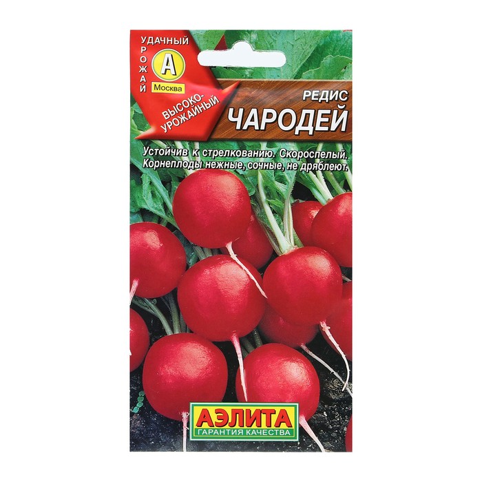 

Семена редис Чародей Аэлита 9359514-6p 1 уп.