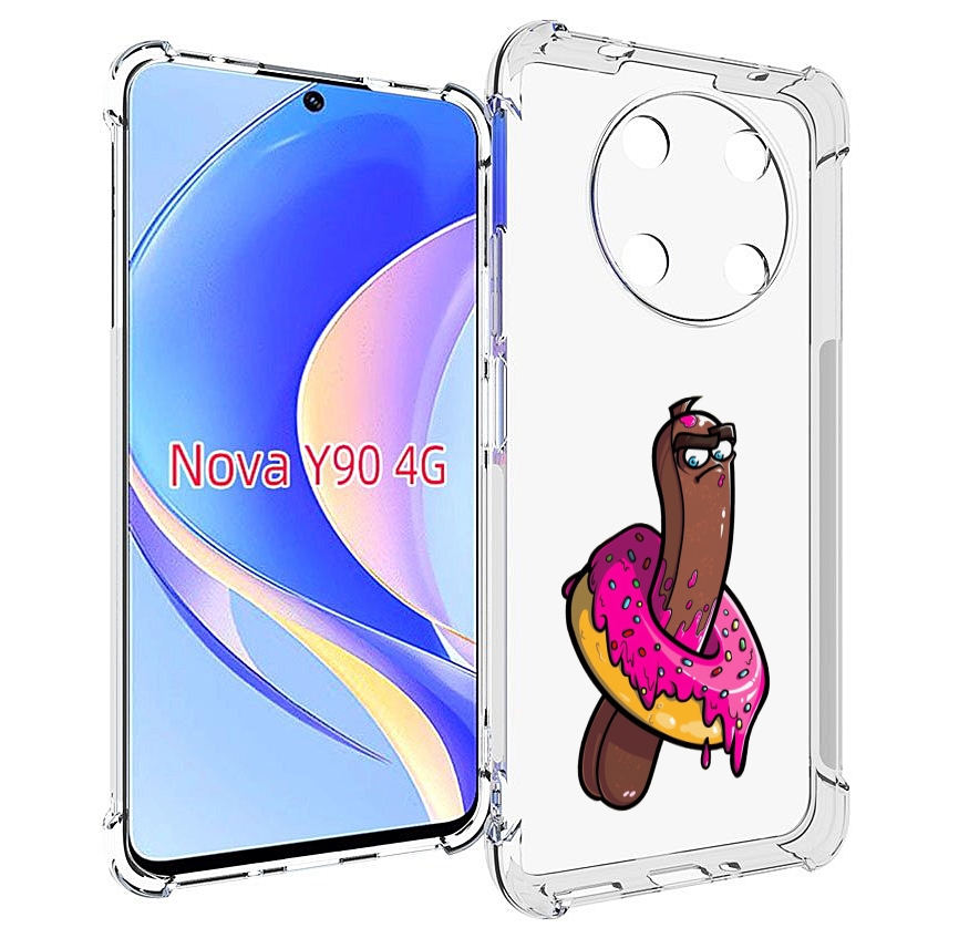 

Чехол MyPads эклер в пончике для Huawei Nova Y90 (CTR-LX1) / Enjoy 50 Pro, Tocco