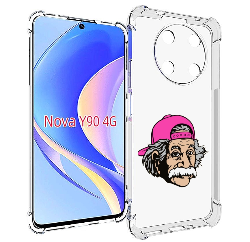 

Чехол MyPads энштейн в кепке для Huawei Nova Y90 (CTR-LX1) / Enjoy 50 Pro, Tocco