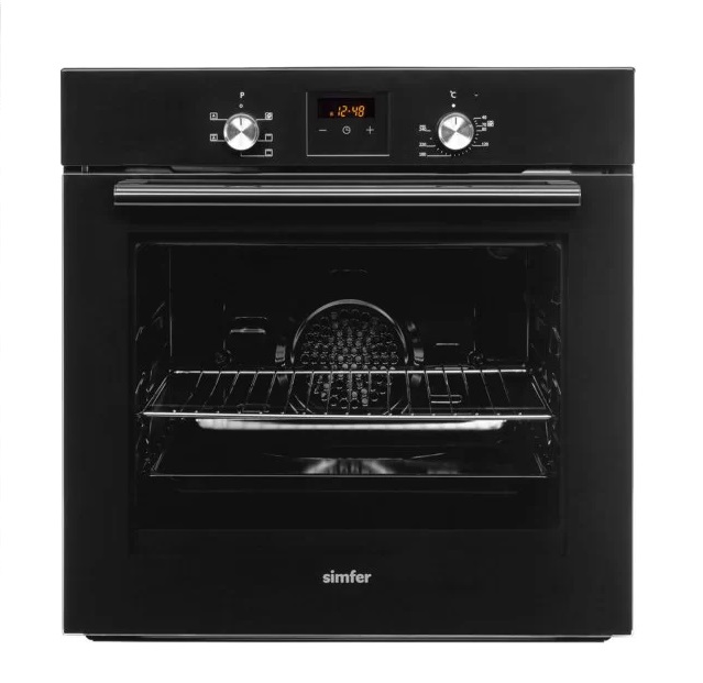 

Встраиваемый электрический духовой шкаф Simfer B6EB560001 Черный, B6EB560001