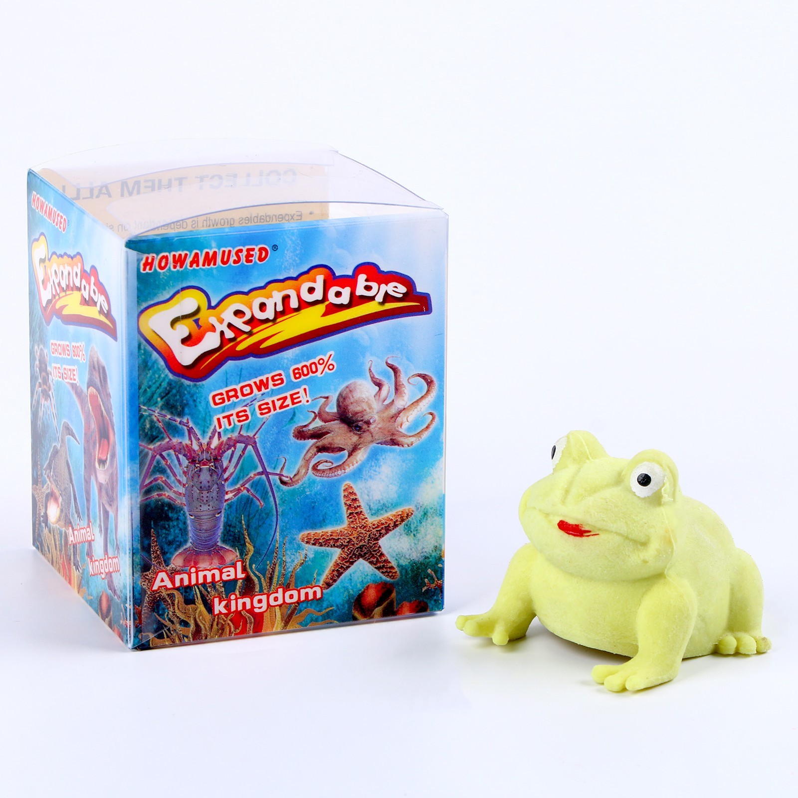 

Растущая игрушка «Лягушка» 6 x 6 x 7,5 см