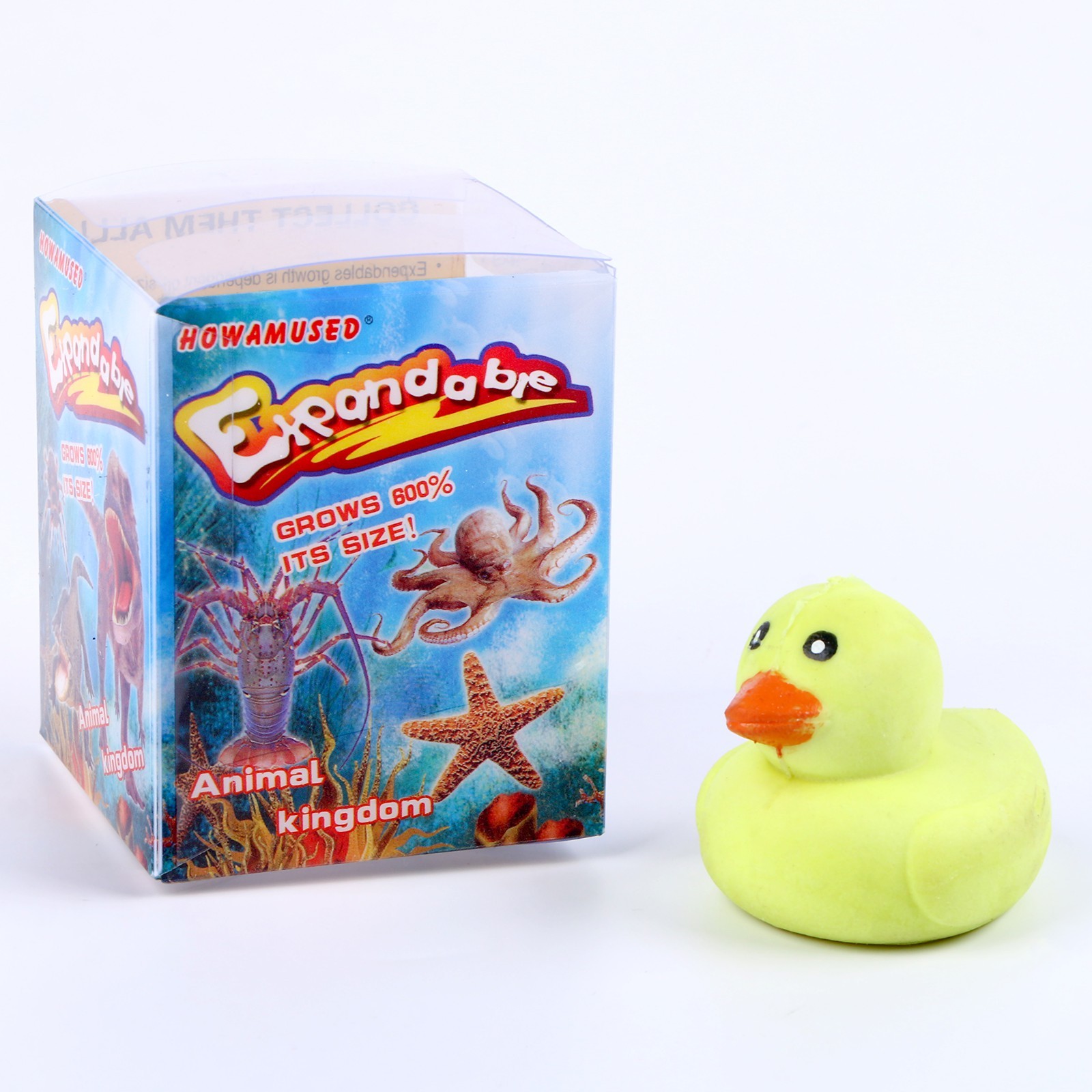 

Растущая игрушка «Уточка» 6 x 6 x 7,5 см