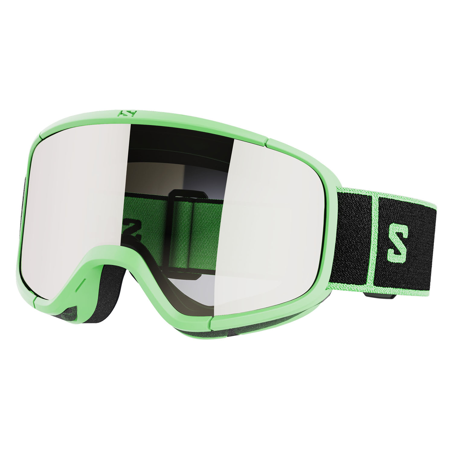 Очки Горнолыжные Salomon Goggles Aksium 2.0 Neon Green (Б/Р)