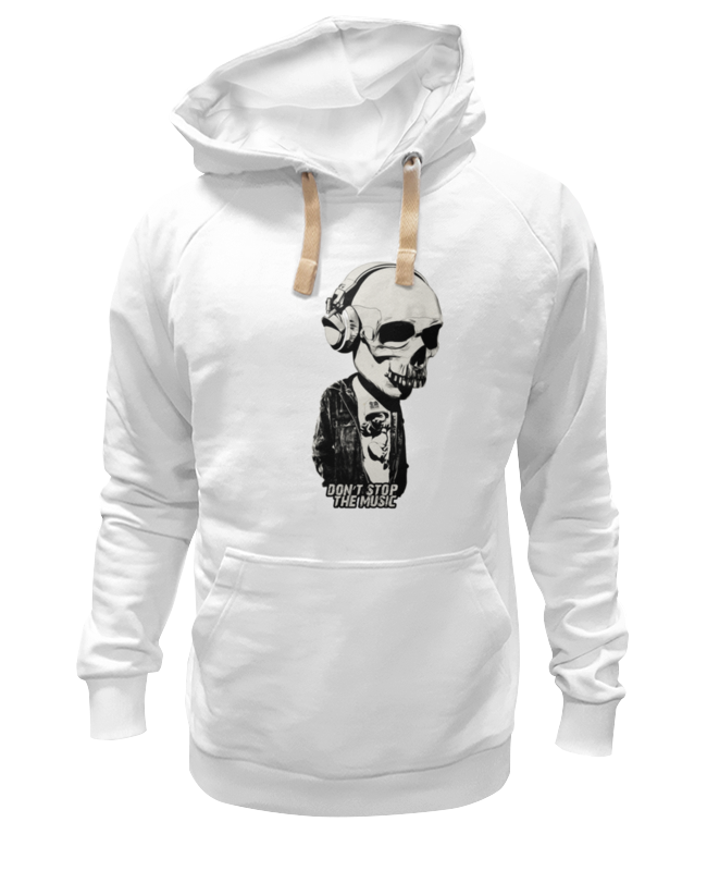 

Худи Printio Don't stop the music белое 2XL, Белый, Don't stop the music