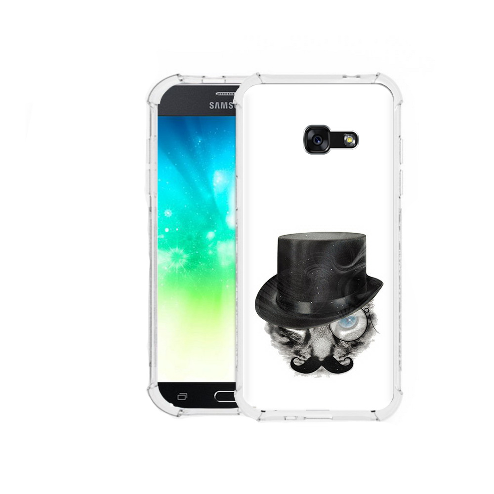 

Чехол MyPads Tocco для Samsung Galaxy A3 (2016) интелегентный кот, Прозрачный, Tocco