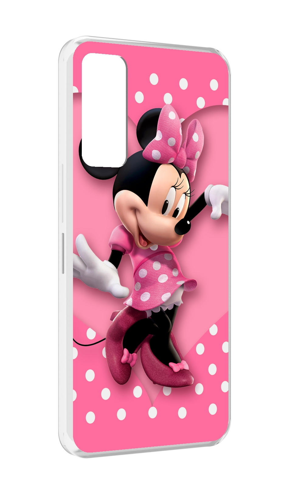 

Чехол MyPads Минни-Маус-в-сердце женский для TCL 30 / TCL 30 5G / TCL 30+ plus, Прозрачный, Tocco