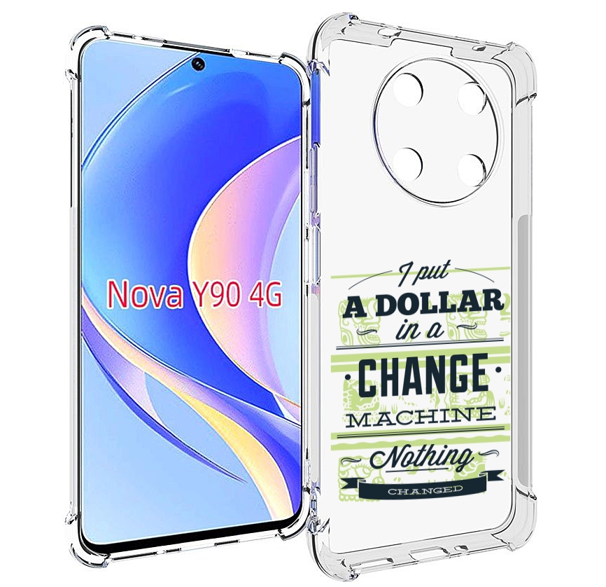

Чехол MyPads доллар надпись для Huawei Nova Y90 (CTR-LX1) / Enjoy 50 Pro, Tocco