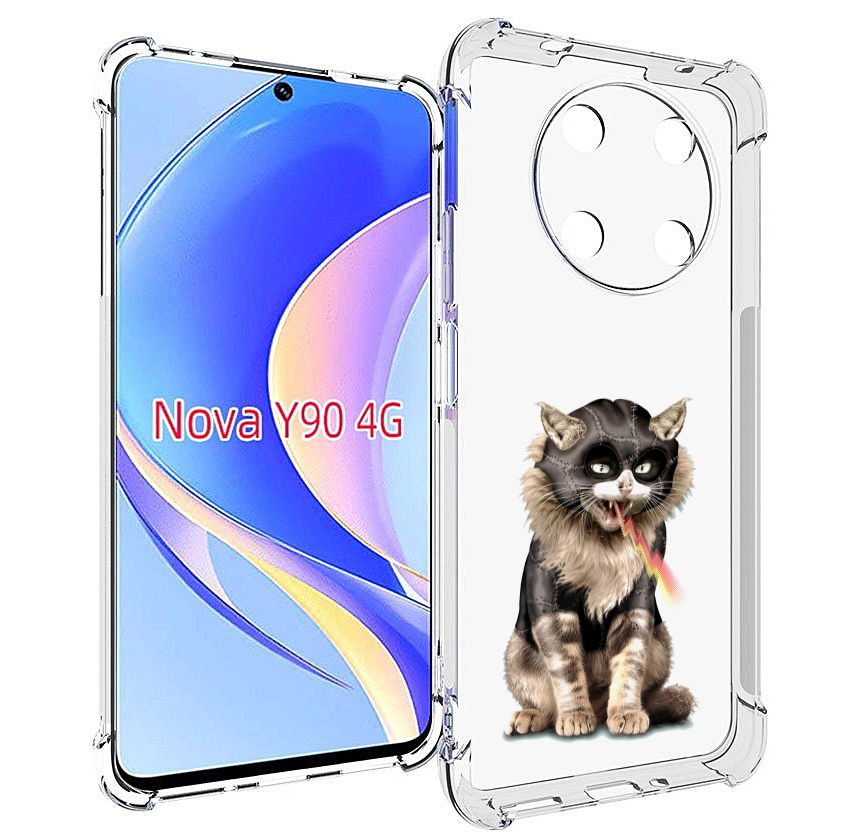 

Чехол MyPads дьяволский кот для Huawei Nova Y90 (CTR-LX1) / Enjoy 50 Pro, Tocco