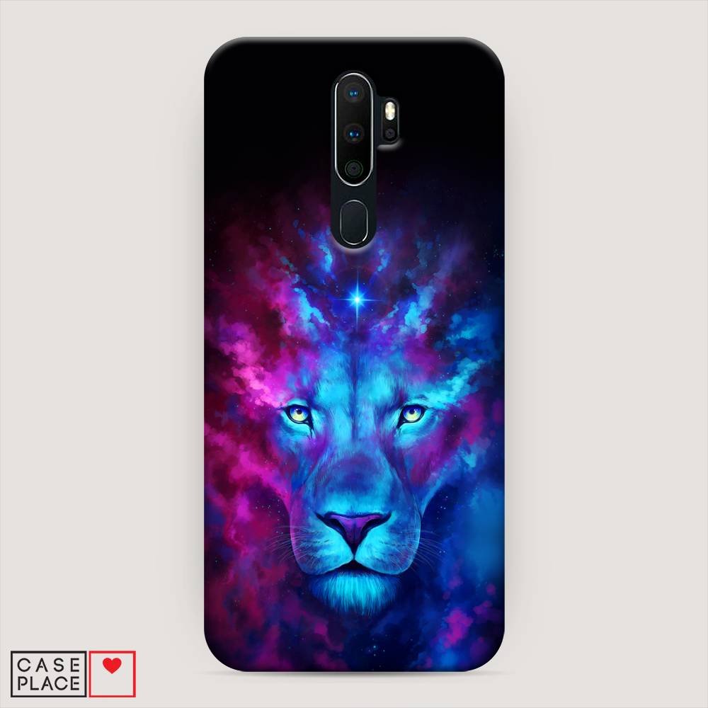 

Пластиковый чехол "Космический лев" на Oppo A9 (2020), 251920-1