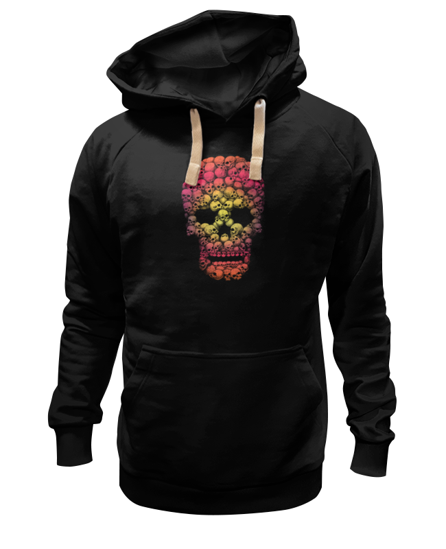

Худи Printio Черепа черное 2XL, Черный, Черепа