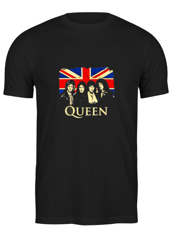 

Футболка мужская Printio Queen group черная 2XL, Черный, Queen group