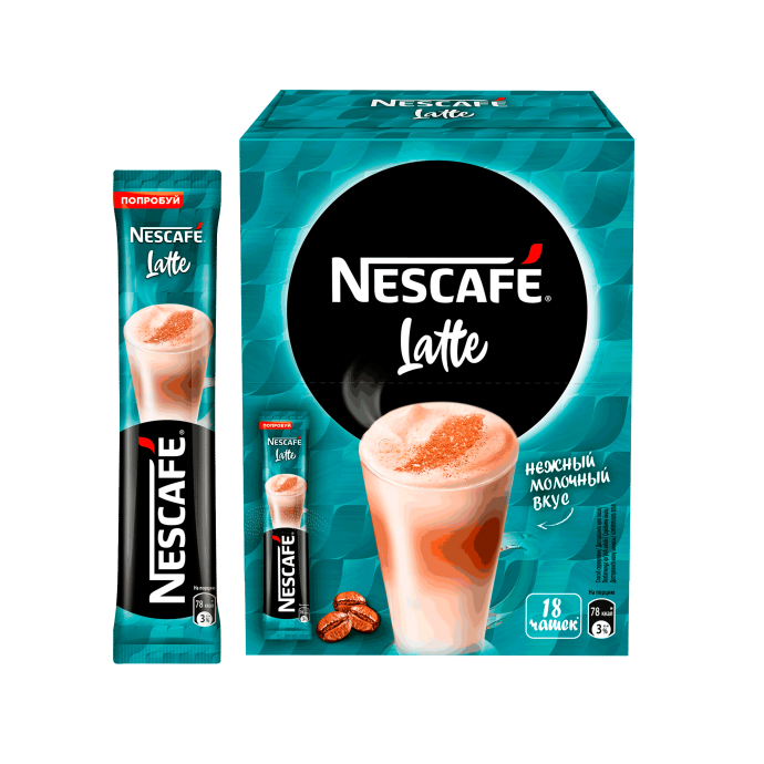 Кофе Nescafe Classic Latte 18 г х 18 шт
