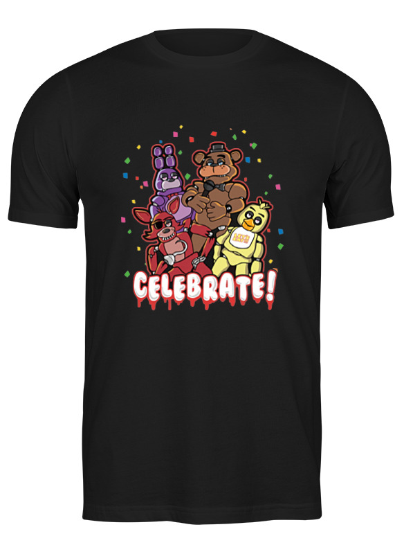 

Футболка мужская Printio Пять ночей у фредди (five nights at freddy’s) черная L, Черный, Пять ночей у фредди (five nights at freddy’s)