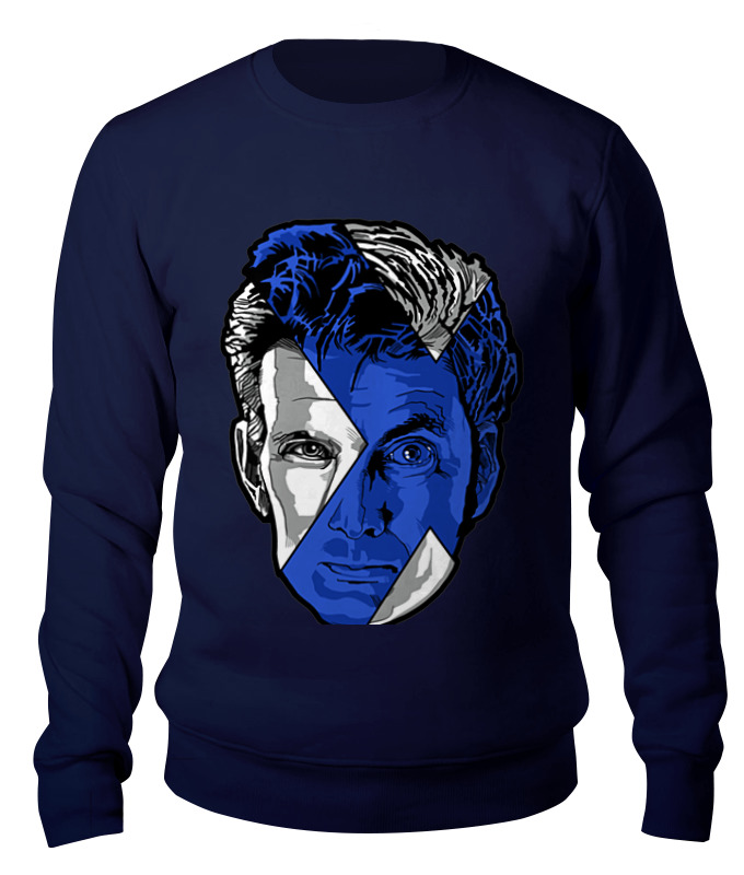 

Свитшот унисекс Printio Доктор кто ( doctor who) синий L, Доктор кто ( doctor who)