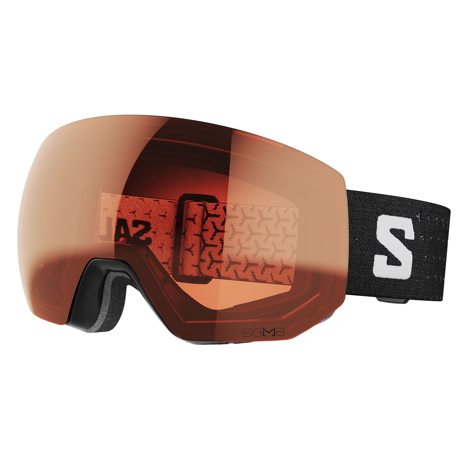 Очки Горнолыжные Salomon Goggles Radium Pro Sigma Black (Б/Р)