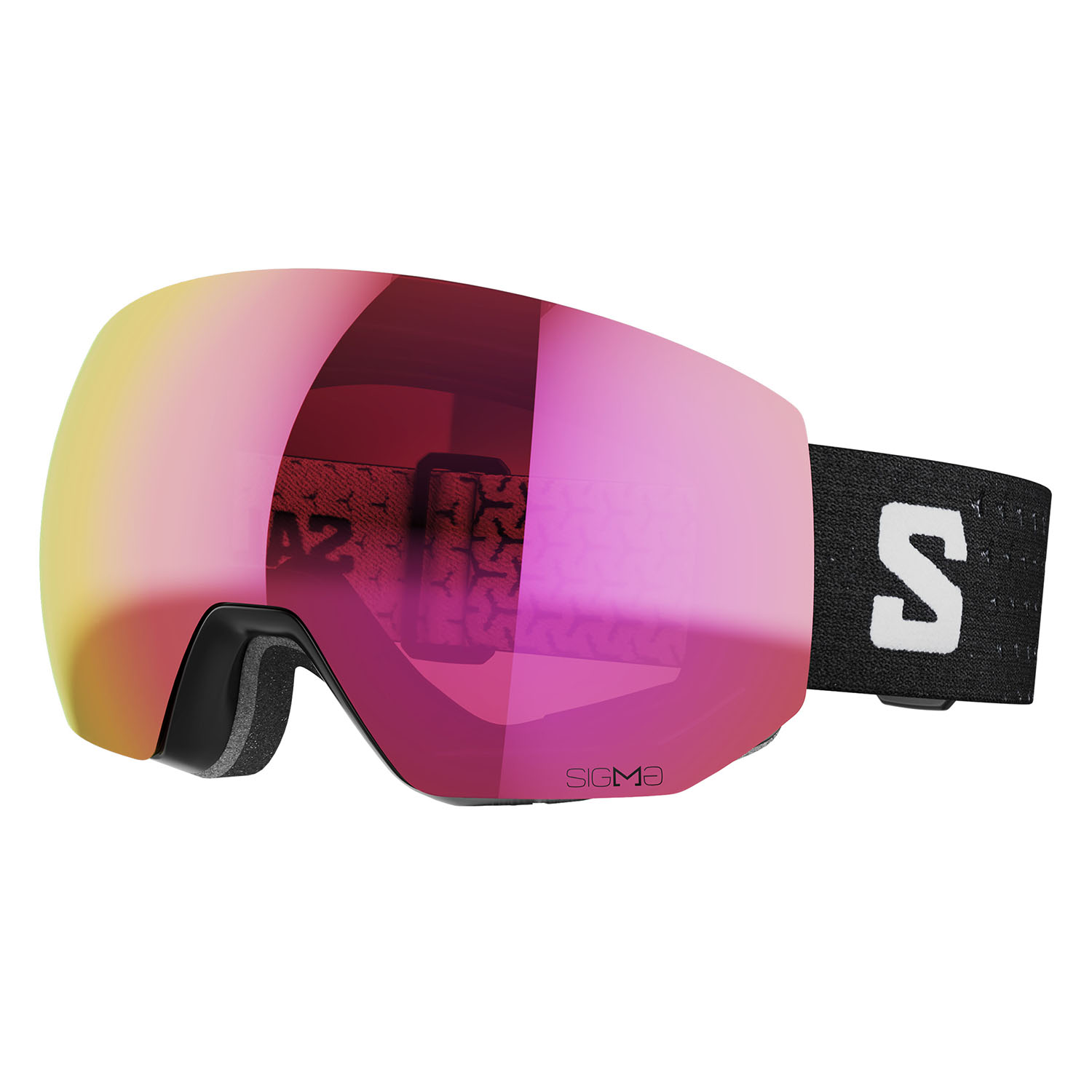 Очки Горнолыжные Salomon Goggles Radium Pro Sigma Black (Б/Р)