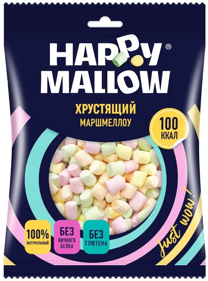 Маршмеллоу Happy Mallow хрустящий 30 г