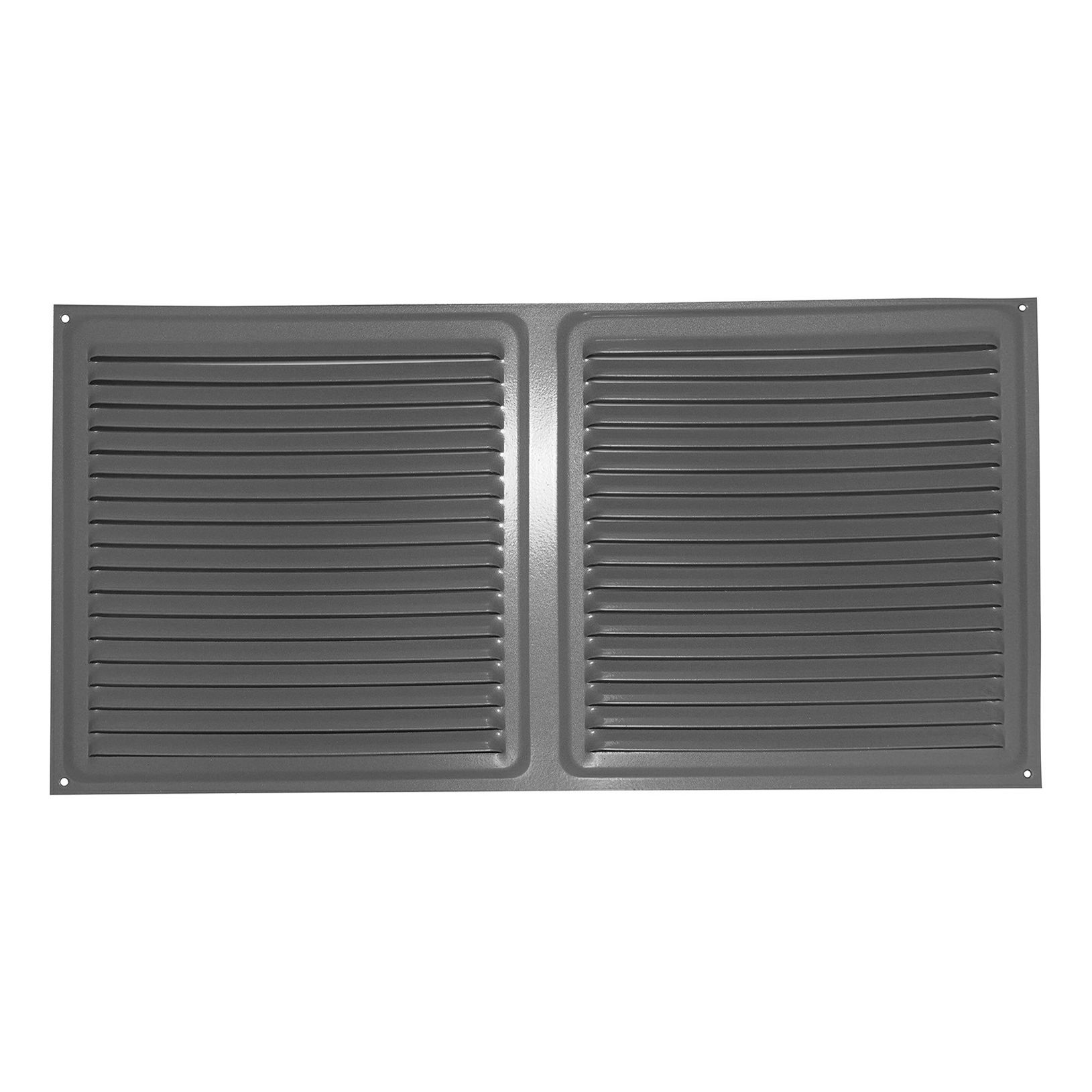 

Решетка вентиляционная Трибатрон алюминиевый металлик 175 x 350 мм