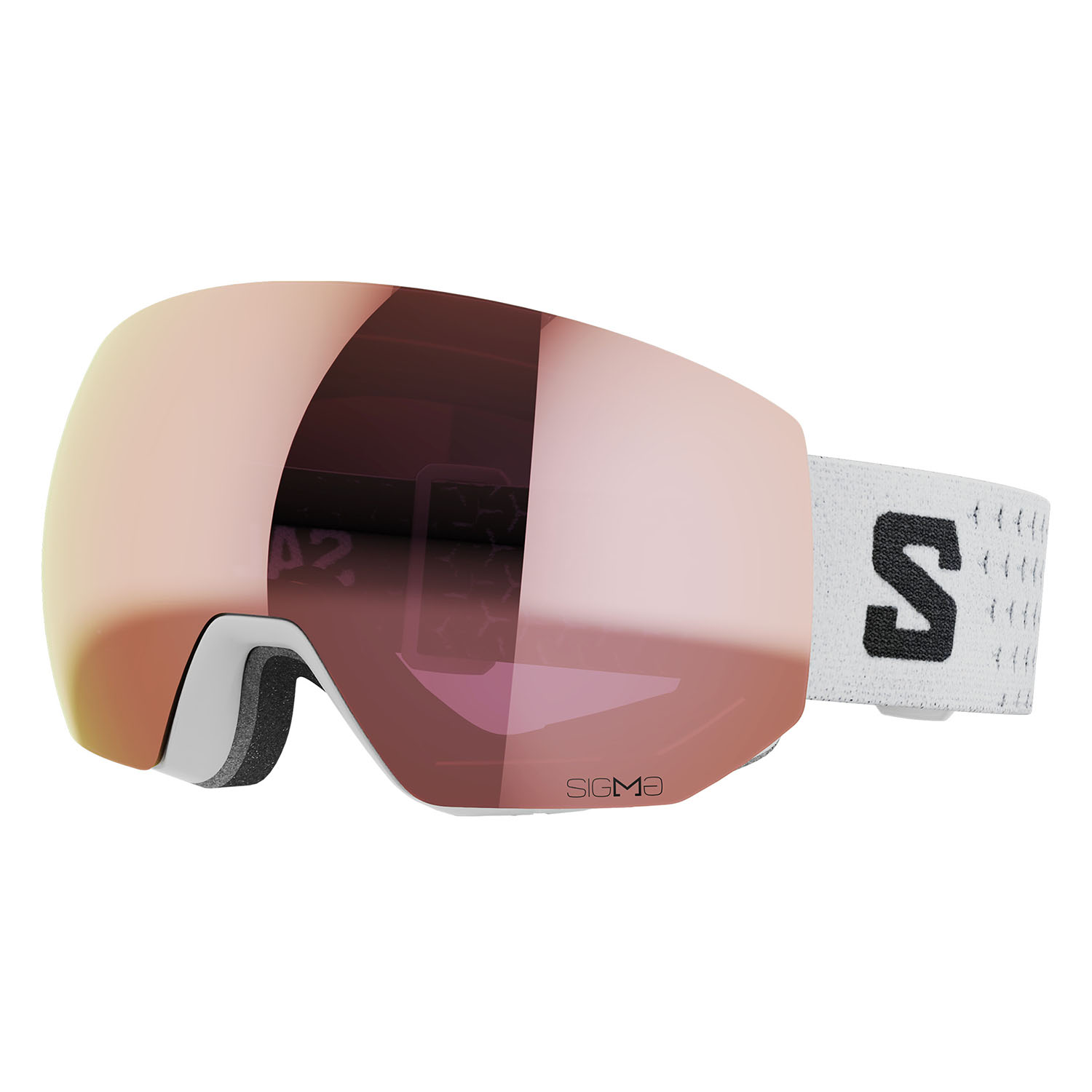 Очки Горнолыжные Salomon Goggles Radium Pro Sigma White (Б/Р)