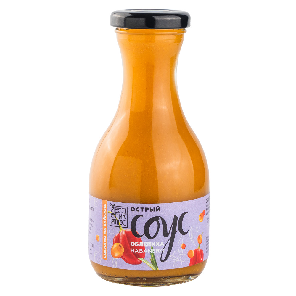 

Соус ЛесДеликатес Острый с облепихой и перцем Habanero 265 мл