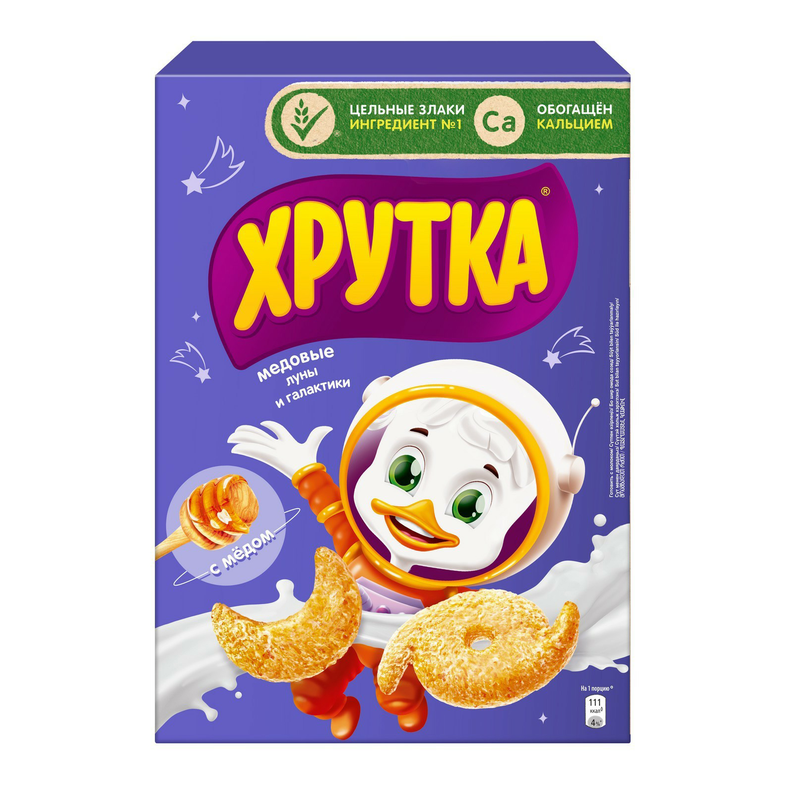 

Сухой завтрак фигурный Хрутка кукурузный с медом быстрого приготовления 310 г