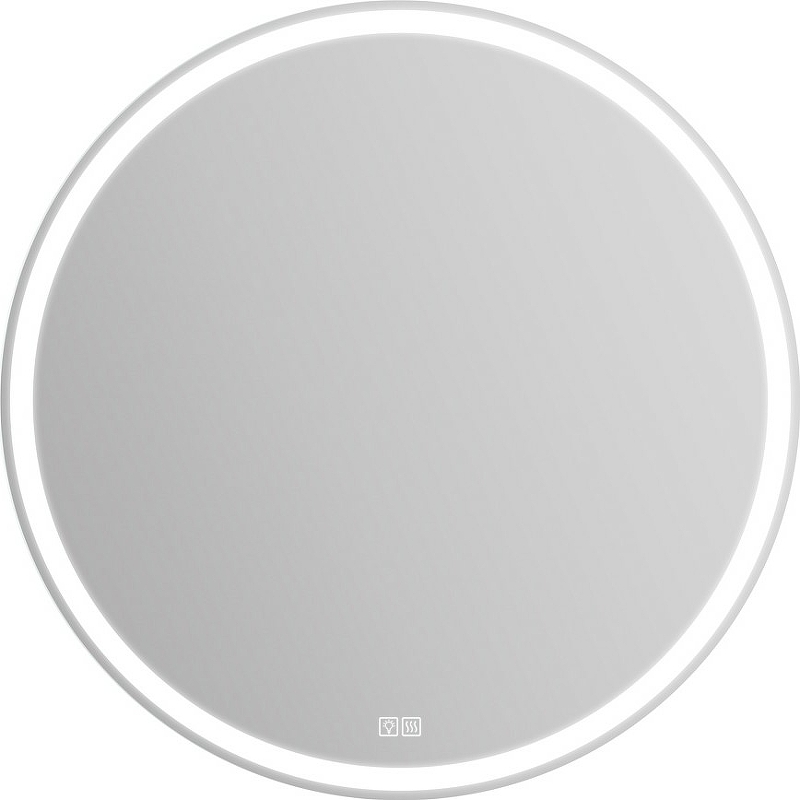 

Зеркало BelBagno 90 SPC-RNG-900-LED-TCH-WARM с подсветкой с подогревом, Серебристый