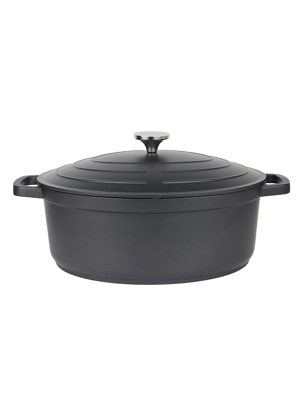 

Утятница Kamille KM 4464 DUBLIN 31х25х12 см из литого алюминия 6 л, Черный, KM 4464