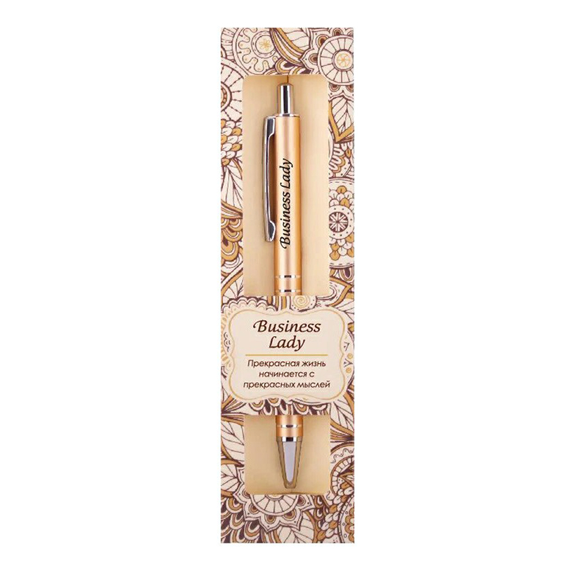 

Ручка сувенирная Be happy Elegant Pen Business Lady А.22