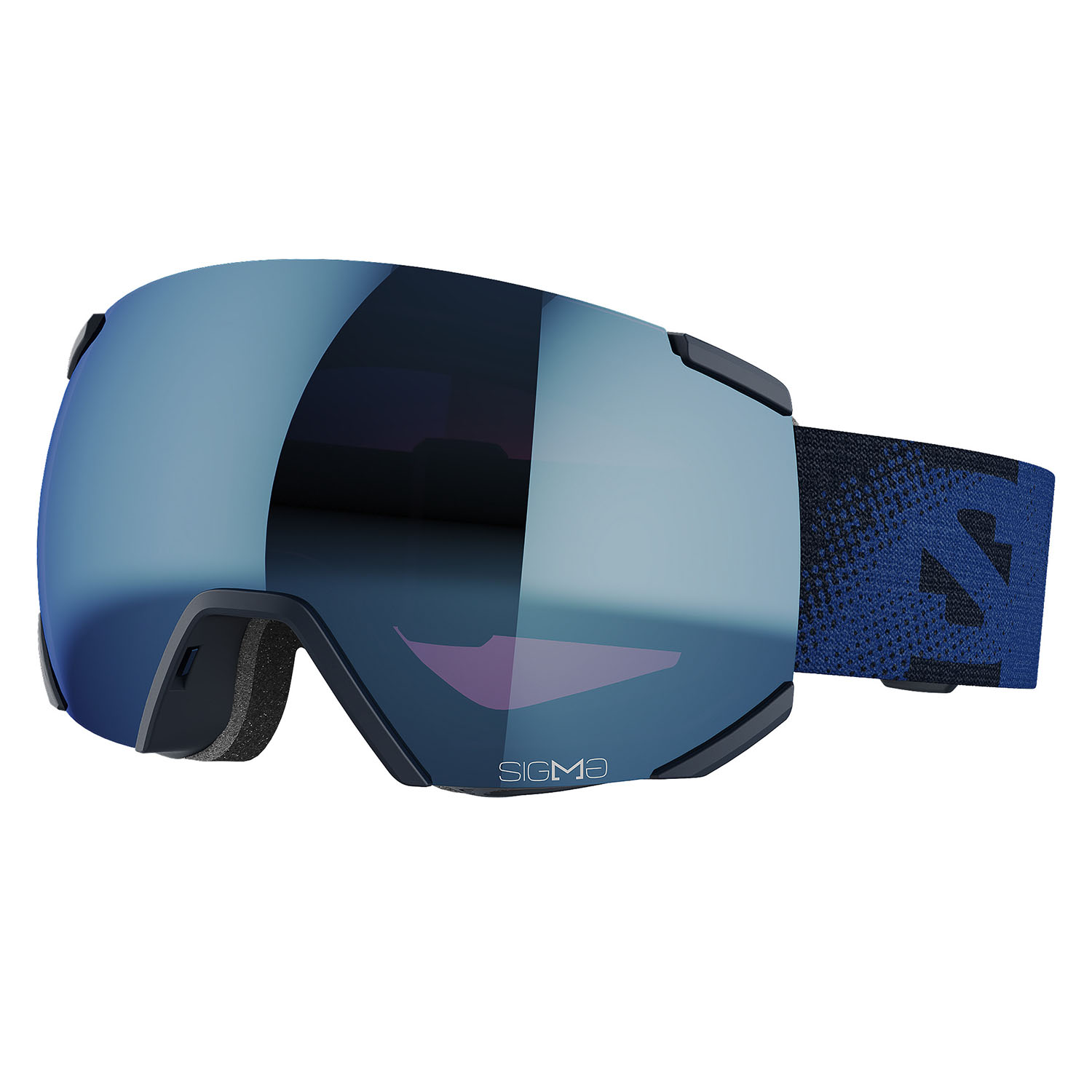 Очки Горнолыжные Salomon Goggles Radium Sigma Dress Blue (Б/Р)