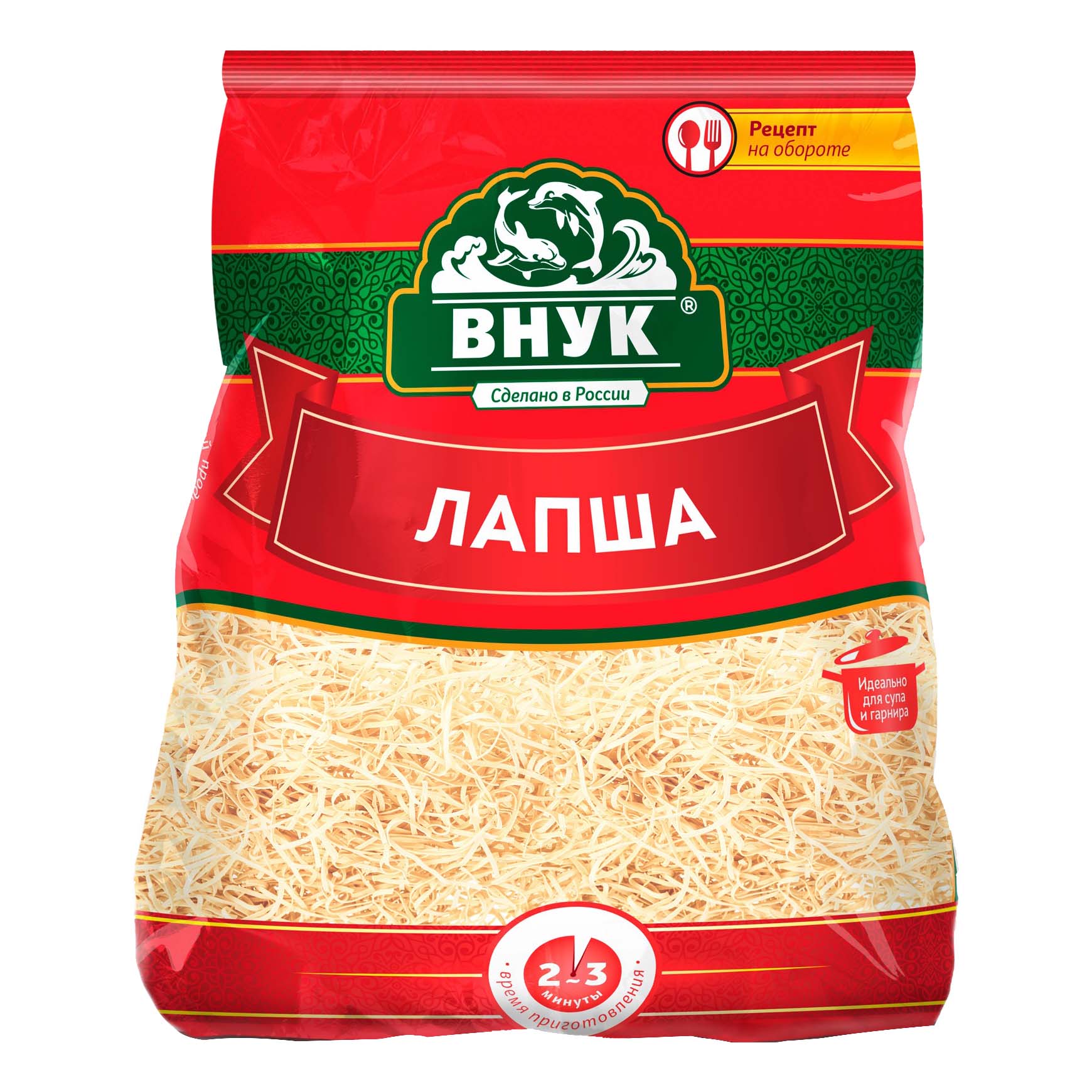 

Макаронные изделия Внук Лапша Кеспе 250 г